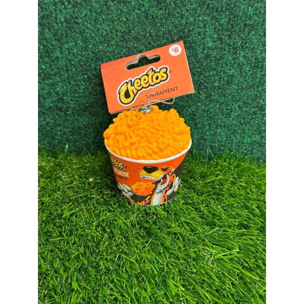 Cheetos Mac and Cheese Christmas Ornament Chester Cheeto W/ Tag